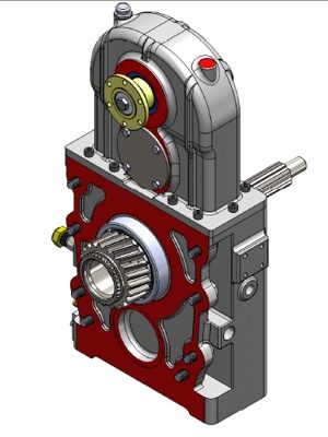 Sandwich-PTO, 3D-Darstellung